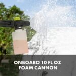 Restored Sun Joe SPX3160 | 1600 PSI Max Electric Pressure Washer | 1.45 GPM | 11-Amp Motor | Ultra Portable | Foam Cannon Included (Refurbished) - Image 4