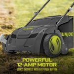 Restored Sun Joe AJ801E | Electric Lawn Dethatcher + Scarifier W/ Collection Bag | 12.6-inch | 12-Amp (Refurbished) - Image 3