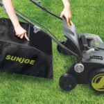 Restored Sun Joe AJ808E Electric Lawn Dethatcher + Scarifier | In-Store Exclusive | W/ Collection Bag | 15-inch | 15-Amp (Refurbished) - Image 4