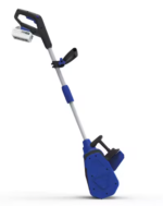 Restored Snow Joe 24V-SS13.5-XR-SJB | Cordless Battery Snow Shovel Kit | 13.5 Inch | 24-Volt | W/ 5.0-Ah Battery & Charger | Directional Control (Refurbished) - Image 4