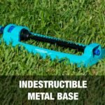 Restored Aqua Joe SJI-OMS20 | Oscillating Sprinkler | 4,400 Sq Ft Coverage | Indestructible JUMBO Metal Base (Refurbished) - Image 8