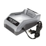 Restored Snow Joe + Sun Joe iCHRG40 | EcoSharp Lithium-Ion Battery Charger | 40 Volt | Gray | CERTIFIED AUTHENTIC (Refurbished)