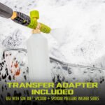 Sun Joe SPX-FC34 Foam Cannon for SPX Series Electric Pressure Washers | 34 Oz. (Open Box) - Image 6