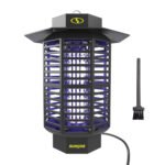 Restored Sun Joe SJ-BZ18W | 18-Watt UV Indoor/Outdoor Bug Zapper | 1600 sq ft Coverage | Whisper Quiet Operation | For Mosquitos, Flies, Gnats, Moths, and More (Refurbished) - Image 2