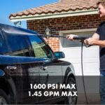 Restored Sun Joe SPX3160 | 1600 PSI Max Electric Pressure Washer | 1.45 GPM | 11-Amp Motor | Ultra Portable | Foam Cannon Included (Refurbished) - Image 6