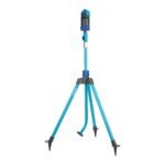 Restored Aqua Joe AJ-6PSTB-XL Indestructible Turbo Drive 360 Degree Telescoping Sprinkler & Mister, Blue (Refurbished) - Image 2