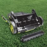 Restored Sun Joe AJ805E Electric Dethatcher and Scarifier | 15-Inch | 13-Amp | 5-Position Height Adjustment | Removable 13.2-Gal Collection Bag (Refurbished) - Image 7