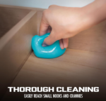 Restored Car Cleaning Gel | Automotive Dust Car Crevice Cleaner | Slime Auto Air Vent and Interior Detail Removal | Car Putty and Keyboard Cleaner (2-Pack, Unscented) (Refurbished) - Image 4