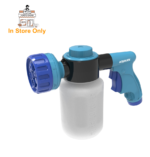 Restored Aqua Joe AJ-MSG-TND | In-Store Exclusive | Hose-Powered Multi Spray Gun | W/ Quick Change Soap to Water Dial | 7 Spray Patterns | Holds Up To 17 Fl Oz (Refurbished)