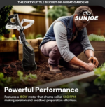 Restored Sun Joe 24V 24V-CTLR-LTE | 2-in-1 Hand Held & Long Handle Tiller Cultivator (Refurbished) - Image 5