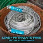 Restored Aqua Joe AJFJH100-PRX | Xtreme Fiberjacket Garden Hose | 100-Foot | Metal Fittings (Refurbished) - Image 4