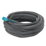 Restored Aqua Joe AJFJH50 Ultra Flexible Kink Free Fiberjacket Garden Hose | 50-Foot (Refurbished) - Image 3