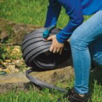 Restored Aqua Joe AJFJH50 Ultra Flexible Kink Free Fiberjacket Garden Hose | 50-Foot (Refurbished) - Image 5