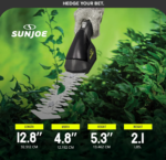 Restored Sun Joe HJ604C 7.2-Volt 2-in-1 1250-RPM Cordless Grass Shear / Shrubber Handheld Trimmer, Rechargeable On-board Lithium-Ion Battery and Charger Included (Refurbished) - Image 15