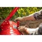 Restored Troy-Bilt Mustang Dual-Direction Rear Tine Tiller |  208cc Engine | 18" Tilling Width | Forward & Counter Rotating Tilling Options - Image 9