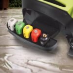 Restored Sun Joe SPX3220 Follow-Along 4-Wheeled Electric Pressure Washer w/ Pressure-Select High-Low Technology, 5-Quick Connect Nozzles, & Onboard Soap Tank (Refurbished) - Image 6