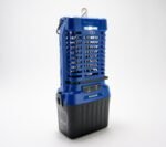 Restored Sun Joe Portable 24V Battery Operated Bug Zapper | Blue (Refurbished)