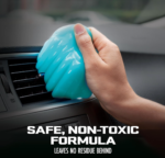 Restored Car Cleaning Gel | Automotive Dust Car Crevice Cleaner | Slime Auto Air Vent and Interior Detail Removal | Car Putty and Keyboard Cleaner (2-Pack, Unscented) (Refurbished) - Image 2