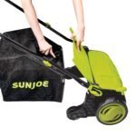 Restored Sun Joe AJ805E Electric Dethatcher and Scarifier | 15-Inch | 13-Amp | 5-Position Height Adjustment | Removable 13.2-Gal Collection Bag (Refurbished) - Image 4