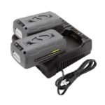 Restored Snow Joe + Sun Joe iCHRG40-DPC | iONMAX Lithium-Ion Battery Dual Port Charger | 40 Volt | CERTIFIED AUTHENTIC (Refurbished) - Image 2