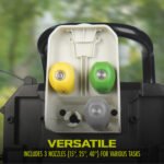 Restored Sun Joe SPX3000-QW1 Electric Pressure Washer | 14.9-Amp | 2200 Rated PSI | 1.1 Rated GPM | Rugged Wheels (Refurbished) - Image 6