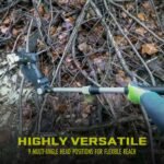 Restored Sun Joe 24V-HCSWP-6-LTE | In-Store Exclusive | 24-Volt* IONMAX Cordless Telescoping Pole Pruning Saw Kit | 4000 RPM | W/ 2.0-Ah Battery + Charger (Refurbished) - Image 5