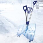 2 PACK - Snow Joe Shovelution SJ-SHLV02 | Strain-Reducing Shatter-Resistant Polycarbonate Snow Shovel | W/ Spring Assisted Handle | 18-inch (Open Box) - Image 8