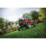 Troy-Bilt Pony 42 Riding Lawn Mower | 547cc Troy-Bilt Engine | 42" Side-Discharge | 7-Speed Shift On The Go Transmission - Image 9