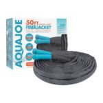 Restored Aqua Joe AJFJH50-58-MAX 50-Ft x 5/8-Inch FiberJacket Hose w/Aluminum Fittings (Refurbished)