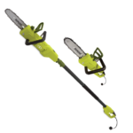 Sun Joe SWJ805E 6 Amp 2-in-1 Convertible Electric Telescoping Pole Chain Saw (Refurbished) | In Store Exclusive