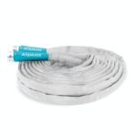 Restored Scratch and Dent Aqua Joe AJFJH50-58-RV Superlight Marine-Grade FiberJacket RV Hose, White (Refurbished) - Image 2