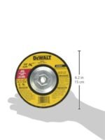 DEWALT DW4626 6-Inch by 1/4-Inch by 5/8-Inch-11 High Performance Metal Grinding Wheel - Image 2
