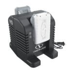 Restored Snow Joe + Sun Joe 24VCHRG-HS-DPC | 24V IONMAX Dual Port High Speed Charging Docking Station | for iBAT24 & 24VBAT Series Batteries | 260-Watt Input | 26-Volt Output (Refurbished) - Image 3