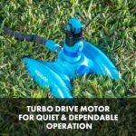 Restored Aqua Joe AJ-MSSBM Turbo Drive 360 Sprinkler | 4 Spray Patterns | Customizable Coverage | 3,740 Sq. Ft. Max Coverage (Refurbished) - Image 4