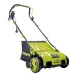 Restored Sun Joe AJ805E Electric Dethatcher and Scarifier | 15-Inch | 13-Amp | 5-Position Height Adjustment | Removable 13.2-Gal Collection Bag (Refurbished) - Image 2