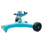Restored Aqua Joe AJ-IS10WBIndestructible Series Metal Impulse Sprinkler w/Wheeled 10-Inch Base (Refurbished) - Image 2