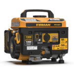Restored Firman P01001 Gas Portable Generator | 1300/1050 Watt | 80cc Engine | Recoil Start |  9–10 Hour Run Time | Generator Only (Refurbished)