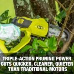 Restored Sun Joe 24V-HCS-LTE 24-Volt IONMAX Cordless Handheld Chainsaw | 5-inch Pruning Saw Kit | W/ 2.0-Ah Battery + Charger (Refurbished) - Image 8