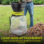 Sun Joe SDJ617E | Bladeless Electric Leaf Mulcher + Shredder | 15 Amp | 8,000 RPM | Mulches Up to 55 Gallons of Leaves Per Minute | Black (Refurbished) | In Store Exclusive - Image 5