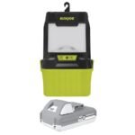 Restored Sun Joe 24V-LGT500-LTE | 24-Volt IONMAX Cordless LED Lantern | 4 Light Modes | Waterproof Casing | W/ 2.0-Ah Battery + Charger (Refurbished) - Image 2