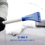 Snow Joe SJBLZD-LED | 4-In-1 Telescoping Snow Broom + Ice Scraper | 18-Inch Foam Head | Headlights (Open Box) - Image 13