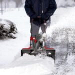 Restored Einhell EIN-ESB21 Electric Single Stage Snow Thrower | 21-Inch | 15 Amp Motor (Refurbished) - Image 3