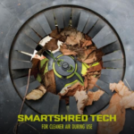 Sun Joe SDJ617E | Bladeless Electric Leaf Mulcher + Shredder | 15 Amp | 8,000 RPM | Mulches Up to 55 Gallons of Leaves Per Minute | Black (Refurbished) | In Store Exclusive - Image 4