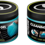 Restored Car Cleaning Gel | Automotive Dust Car Crevice Cleaner | Slime Auto Air Vent and Interior Detail Removal | Car Putty and Keyboard Cleaner (2-Pack, Unscented) (Refurbished)