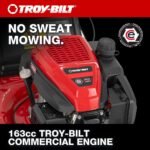 Restored Troy Bilt TB230C | 21in High-Wheel Self-Propelled Mower | Commercial 163cc Troy-Bilt Engine | 11" Rear Wheels | 3-in-1 Deck | Variable Speed FWD (Refurbished) - Image 7