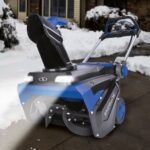 Restored Snow Joe 24V-X4-SB21-CT | 96-Volt MAX IONMAX Cordless Brushless Single-Stage Snow Blower | 21-inch | Tool Only (Refurbished) - Image 5