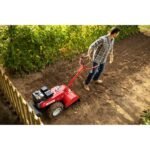 Restored Troy-Bilt Mustang Dual-Direction Rear Tine Tiller |  208cc Engine | 18" Tilling Width | Forward & Counter Rotating Tilling Options - Image 8