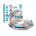 Restored Aqua Joe AJSGH100 Heavy-Duty Puncture Proof Kink-Free Metal Garden Hose | 100-Foot | 304-Stainless Steel | Spiral Constructed | 1/2-Inch Diameter (Refurbished) - Image 2