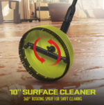 Restored Sun Joe Home Cleaning System | For SPX Series Pressure Washers | W/ Turbo Nozzle, Surface Splashguard, Extension Wand, Gutter Cleaner, Patio Surface Cleaner & Transfer Adapters (Refurbished) - Image 3