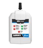 Restored HART CGH001 20-Volt 2Ah Fast Charger | 3x Faster Than Standard Chargers (Refurbished)